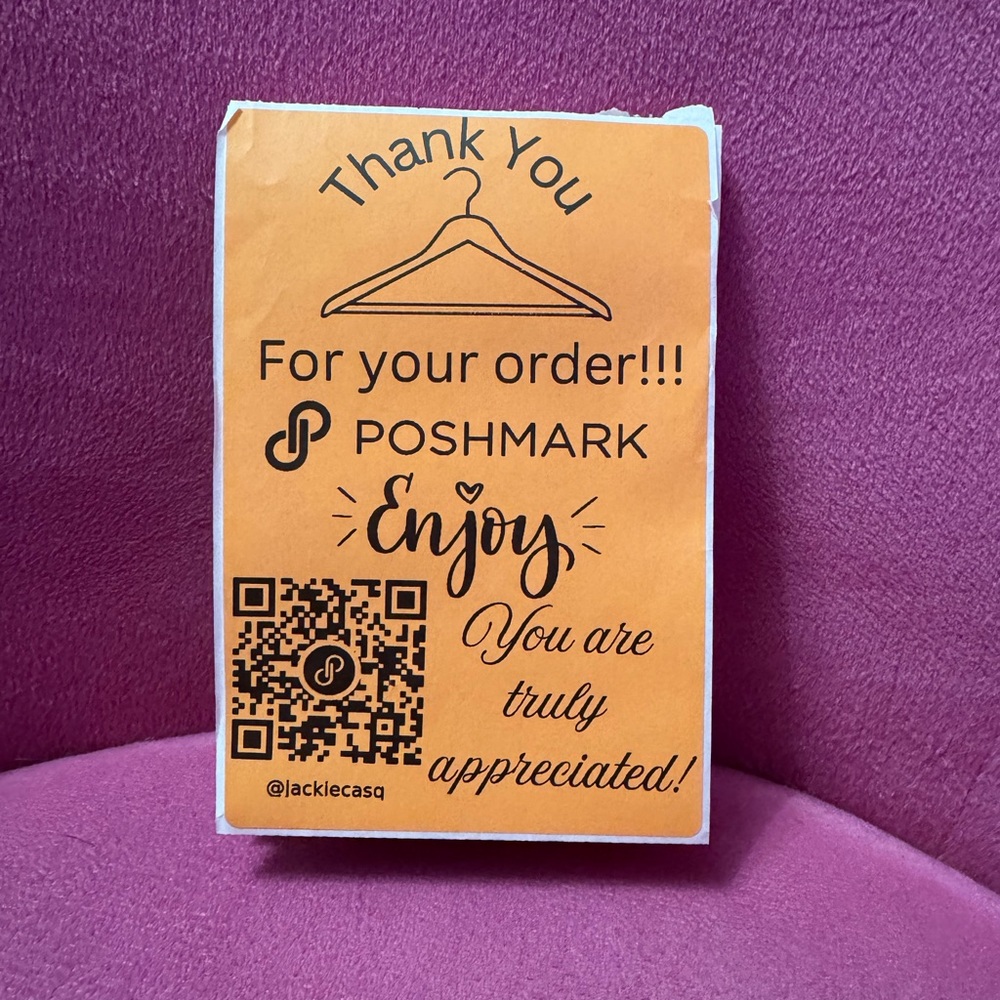 50 Custom 4x6 QR Code Posh Thermal Labels - Picture 2 of 3